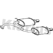 Klarius Box With Tail Pipe Rear fits Hyundai Coupe II 2001-2009 2.0