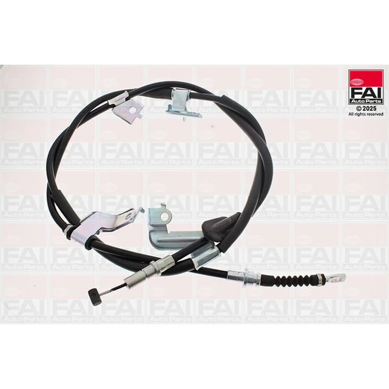 FAI Handbrake Cable Right Rear fits Honda Civic VII 2001-2005 1.6 1.7 2.0