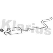 Klarius Box With Centre Pipe Centre fits Ford Fiesta VI 2013-2017 1.6