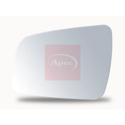 Apec Exterior Wing Mirror Glass Left fits Opel Zafira Family B 2005-2015