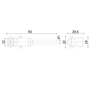 Mahle Coolant Level Switch fits Mercedes-Benz Atego 3 2013 on