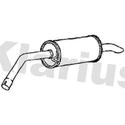 Klarius Box With Tail Pipe Right Rear fits Land Rover Discovery III 2004-2009