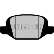 Juratek Rear Brake Pad Set fits Abarth 500 / 595 / 695 2008 on 1.4