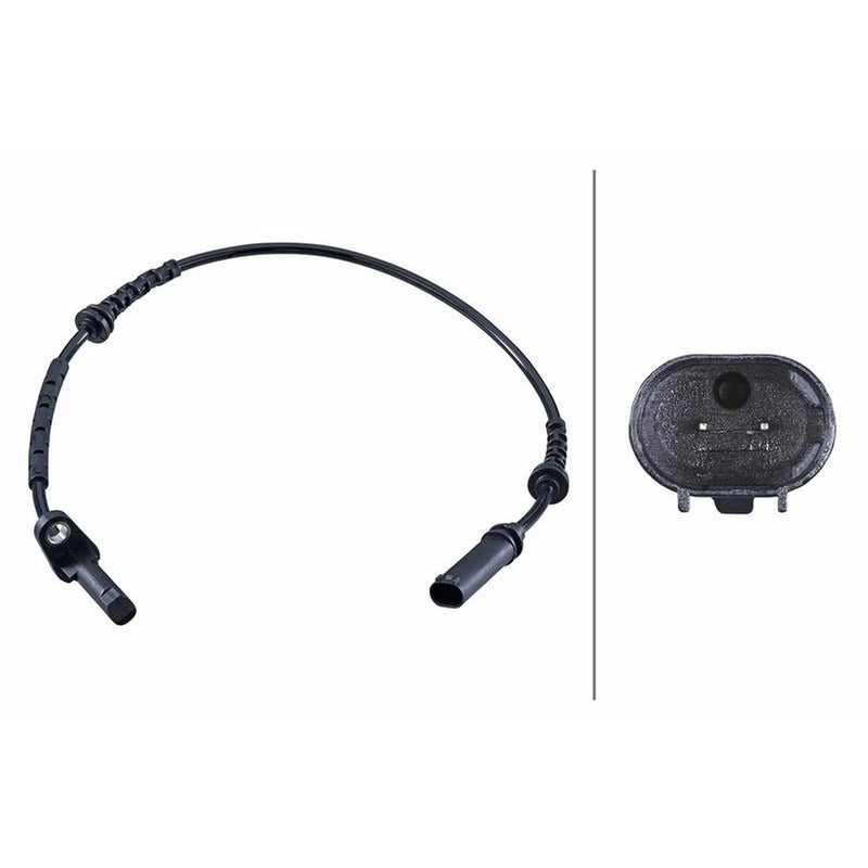 Hella ABS Wheel Speed Sensor Front 6PU 358 252-811