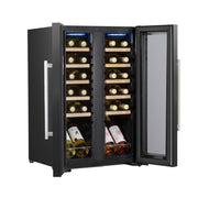 Baridi 24 Bottle Dual Zone Wine Fridge & Cooler DH97 Baridi - Dynamic Drive
