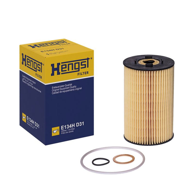Hengst Engine Oil Filter fits Mercedes-Benz LK/LN2 1984-1998