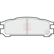 Apec Rear Brake Pad Set fits Subaru Impreza 1992-2000 1.6 1.8 2.0