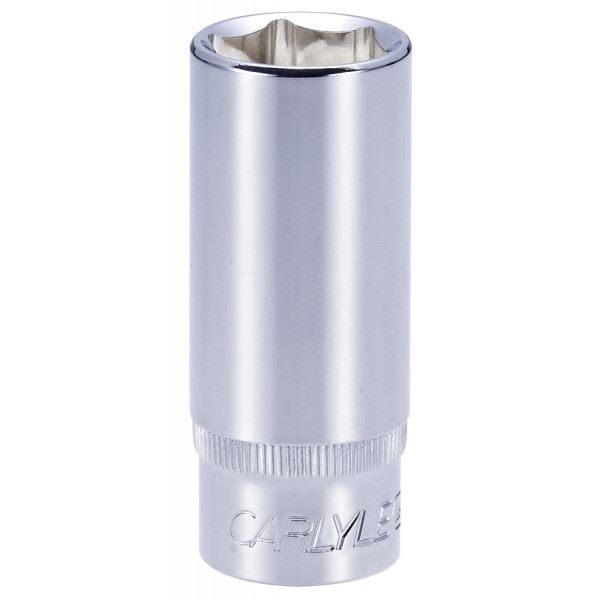 Carlyle Hand Tools 3/8Dr 19mm Deep Chrome Socket SD38019M Caryle Tools - Dynamic Drive