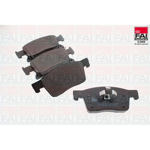 FAI Front Brake Pad Set fits Opel Astra K 2015-2019 1.6