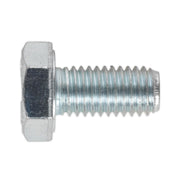 Sealey HT Setscrew M10 x 20mm 8.8 Zinc Pack of 25 SS1020 Sealey - Dynamic Drive