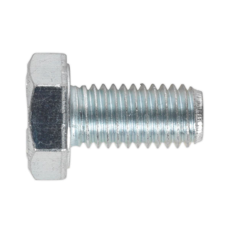 Sealey HT Setscrew M10 x 20mm 8.8 Zinc Pack of 25 SS1020 Sealey - Dynamic Drive