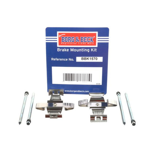 Borg & Beck Brake Pad Accessory Fitting Kit Front BBK1570