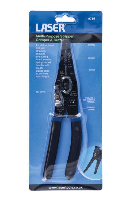 Laser Multi-Purpose Stripper, Crimper & Cutter Laser - Dynamic Drive