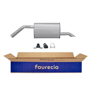 Hella End Silencer Rear fits Peugeot 207 2006-2015 1.4