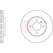 Apec Front Vented & Rear Vented Brake Discs & Pads fits VW Polo 1999-2001 1.6