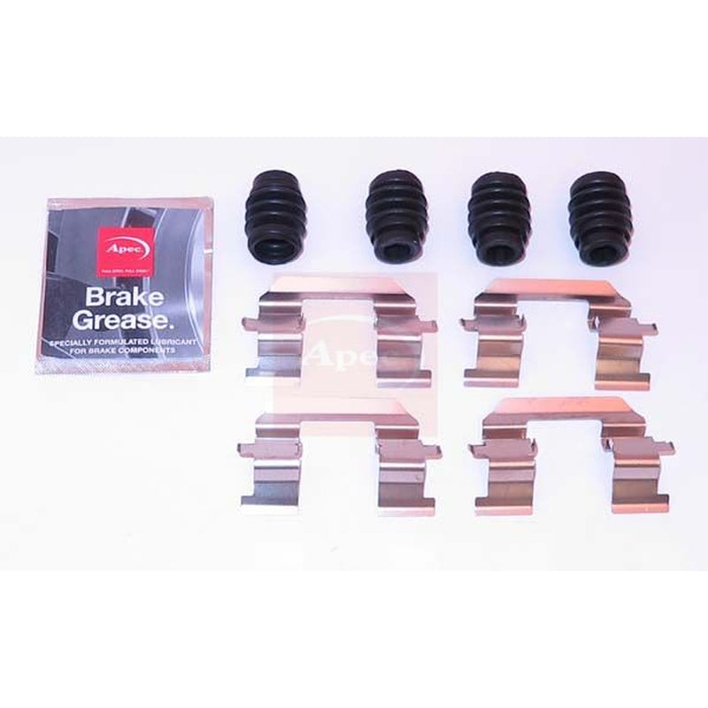 Apec Brake Pad Accessory Fitting Kit Front fits Opel Karl 2015-2019 1.0