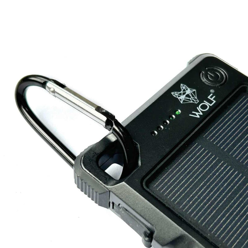 Wolf Outdoors SPB-10 Solar Power Bank Black Edition Wolf Outdoors - Dynamic Drive