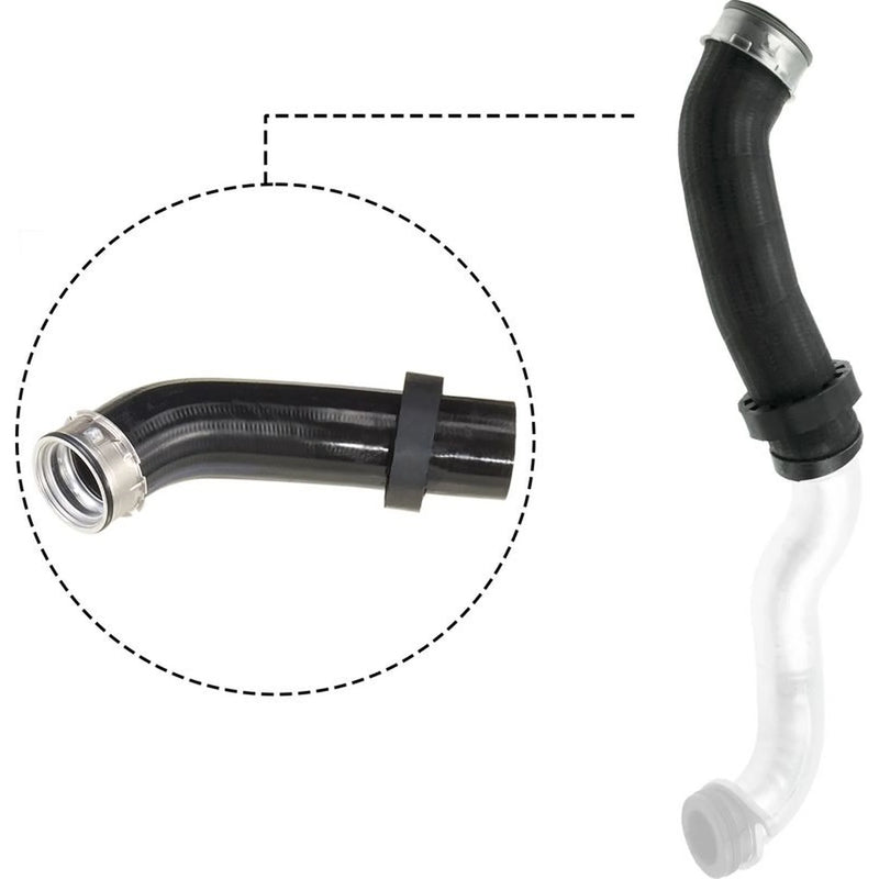 Gates Intercooler Turbo Charge Air Hose 280mm fits BMW 3 2001-2007