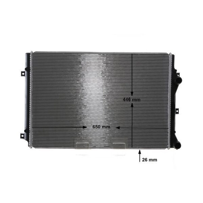 Mahle Low-Temperature Radiator fits VW Jetta IV 2011-2017 1.4