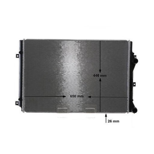 Mahle Low-Temperature Radiator fits VW Jetta IV 2011-2017 1.4
