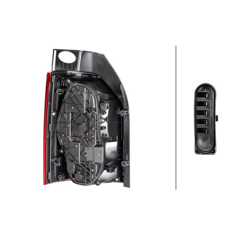 Hella Tail Light / Lamp W5W Right 2SD 012 336-081