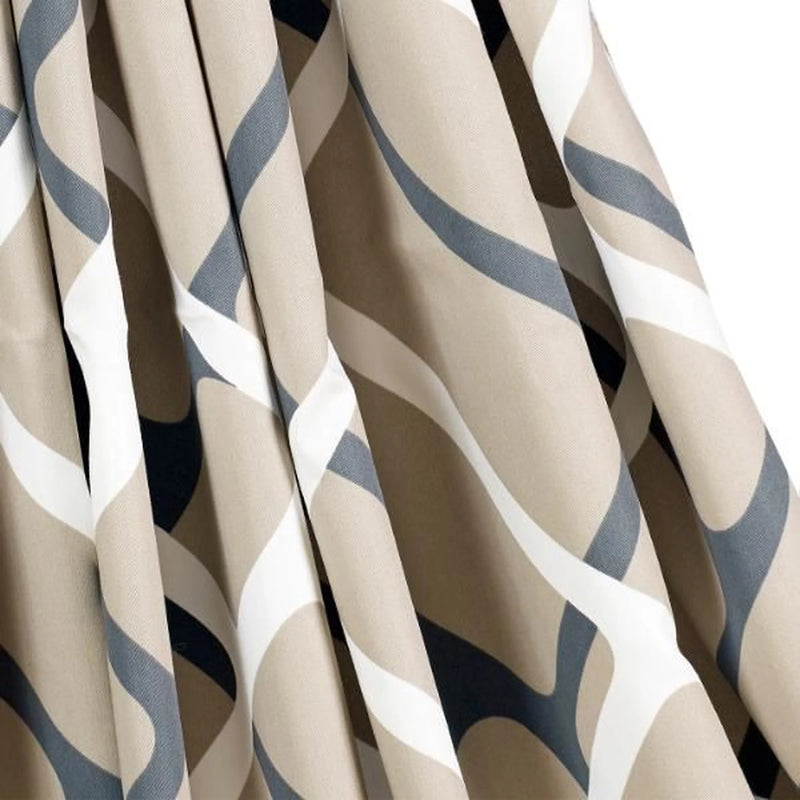 Isabella Curtain set - Isabella standard Collage Sand 8 pcs - 710106108