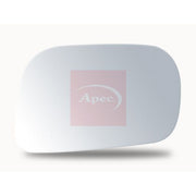 Apec Exterior Wing Mirror Glass Right fits Opel Agila A 2000-2007 1.0 1.2