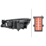 Hella Headlight Headlamp LED Right fits Opel Astra J 2009-2018