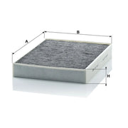 MANN-FILTER Cabin Air Filter (Pollen Filter)