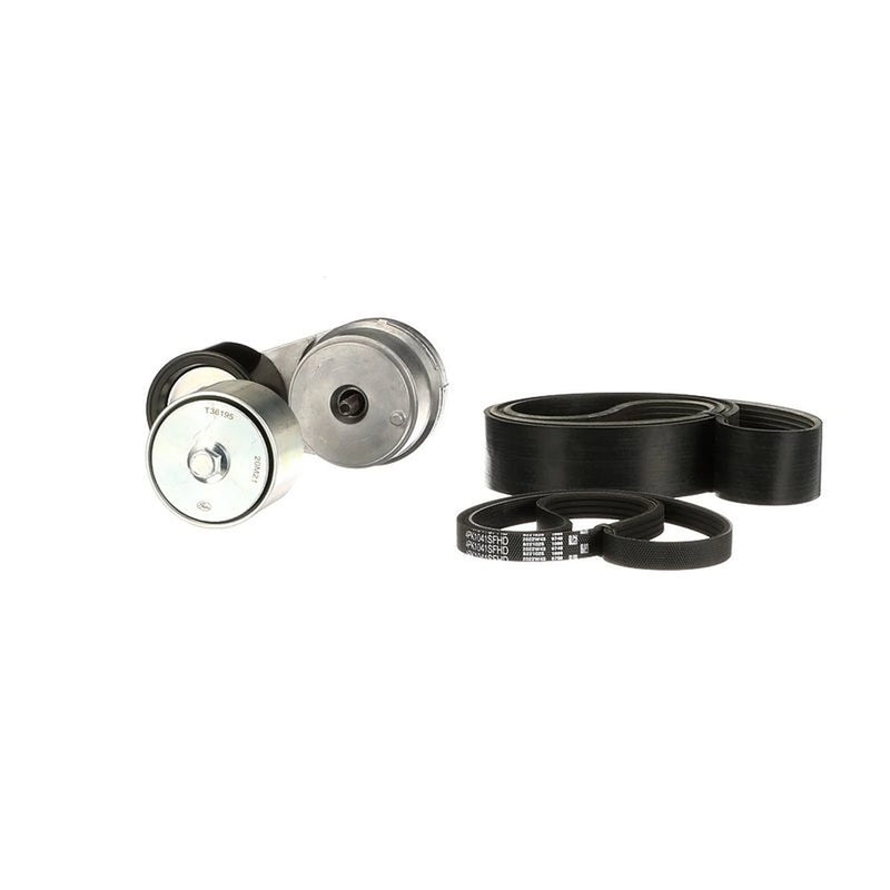 Gates V-Ribbed Belt Set fits Iveco Eurostar 1993-2002