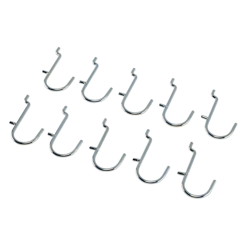 Draper Metal J-Hooks for Back Panel/Pegboard (Pack of 10) 10218 Draper - Dynamic Drive