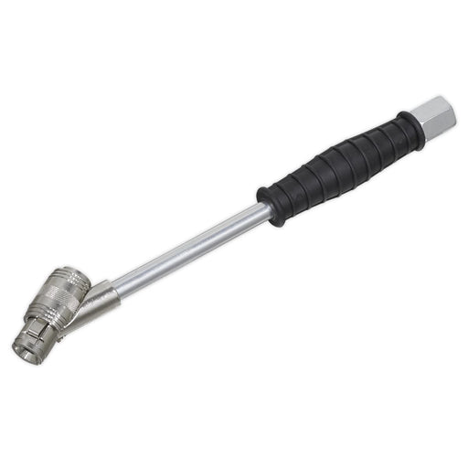Sealey Connector Twin Clip-On Type for Tyre Inflators 1/4"BSP Fitting Sealey - Dynamic Drive