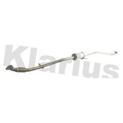 Klarius Box With Centre Pipe Centre fits Opel Karl 2015-2019 1.0