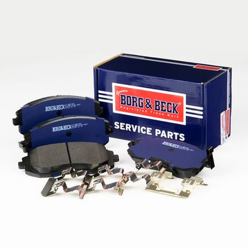 Borg & Beck Front & Rear Brake Discs & Pads fits Subaru Forester 2002-2005 2.0