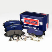 Borg & Beck Front & Rear Brake Discs & Pads fits Subaru Impreza 2011-2016