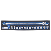 Laser Extra Long Flexible Ratchet Wrench/Socket Set 16pc 8662 Laser - Dynamic Drive