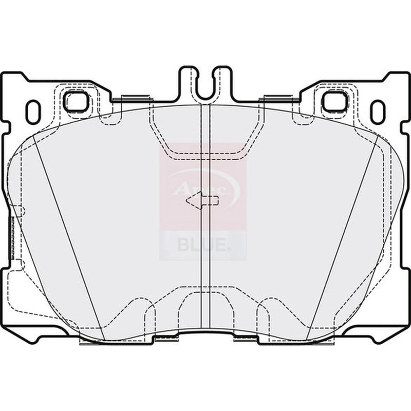 Apec Front Brake Pad Set PD3792