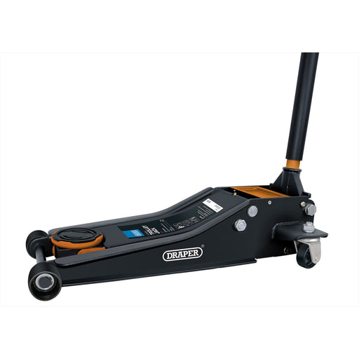 Draper Trolley Jack, 3 Tonne, Orange 28494 Draper - Dynamic Drive