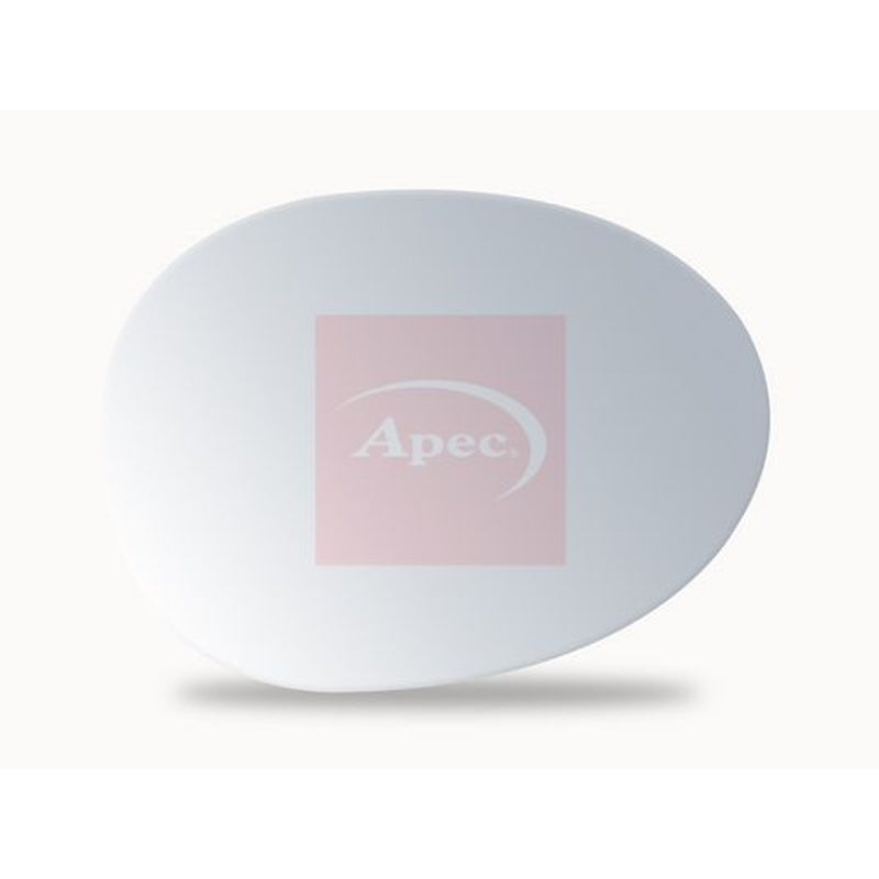 Apec Exterior Wing Mirror Glass Right fits Citroën C1 2005-2014 1.0 1.4