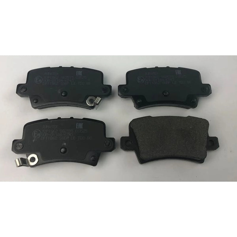 Juratek Front & Rear Pads fits Honda Civic VIII 2005-2011 1.4 1.8 2.2