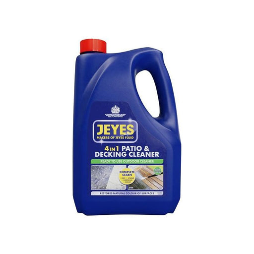 Jeyes 4-in-1 Patio & Decking Cleaner 4 litre Jeyes - Dynamic Drive