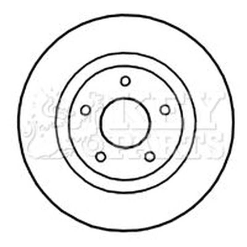 Key Parts Front & Rear Brake Discs & Pads fits Nissan Juke 2010-2019 1.6
