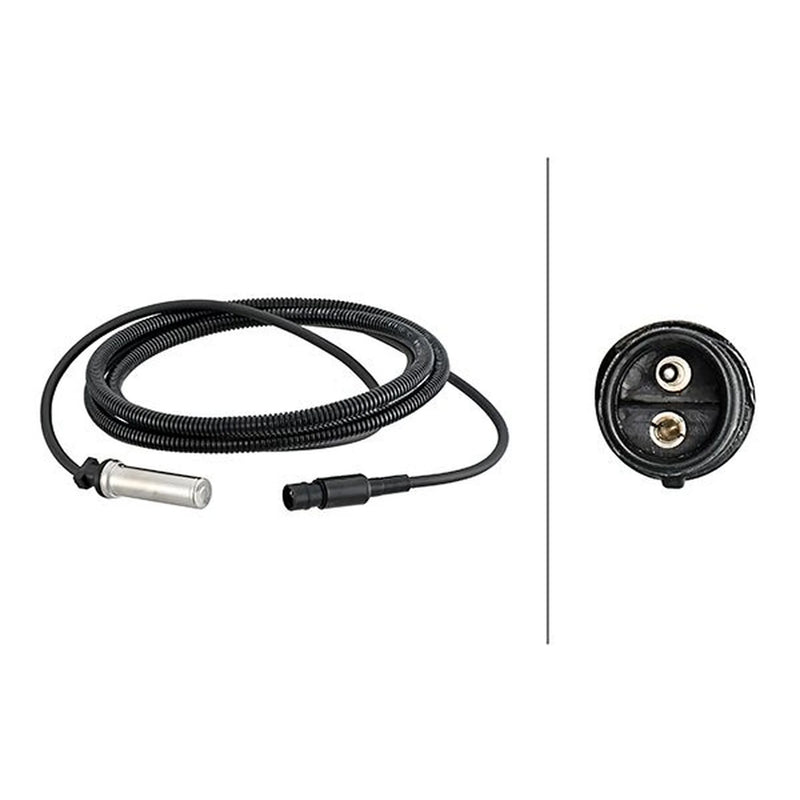 Hella ABS Wheel Speed Sensor Rear Right fits Scania 4 - Series 1996-2008
