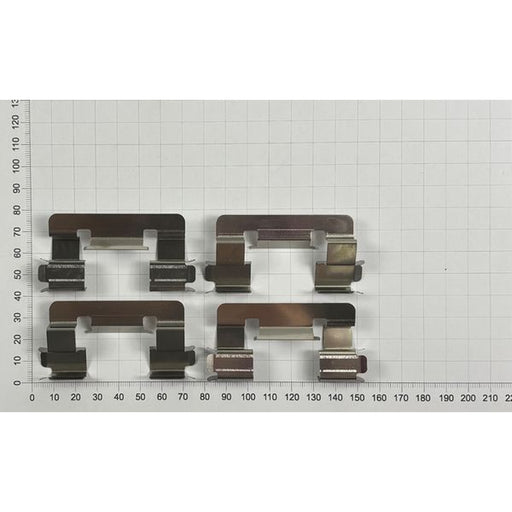 Abtex Brake Pad Accessory Fitting Kit Front fits Toyota Corolla 1997-2008
