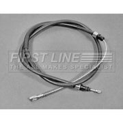 First Line Handbrake Cable Right Rear fits VW Lt28-50 1975-1983 2.0