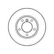 Abtex Front Vented & Rear Vented Brake Discs & Pads fits BMW 3 1998-2007