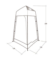 Outwell Seahaven Comfort Station Single Shelter Grey Toilet Outwell - Dynamic Drive