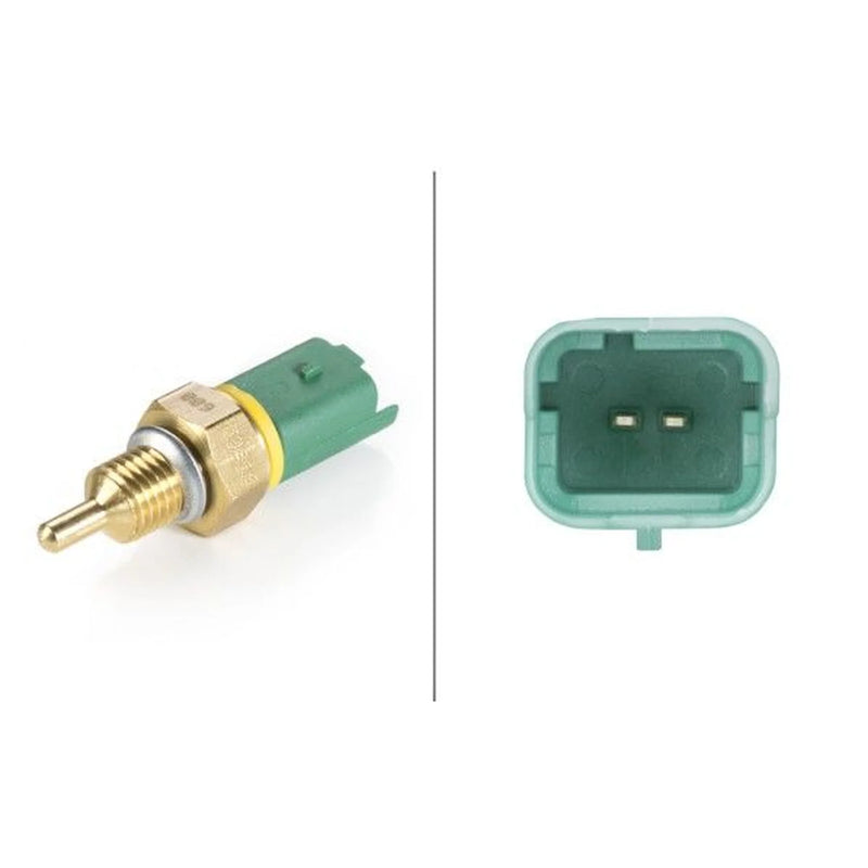 Hella Coolant Temperature Sensor Lower fits Citroën Berlingo First 1996-2011