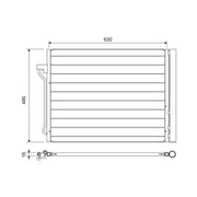 Valeo Air Conditioning Condenser 822739