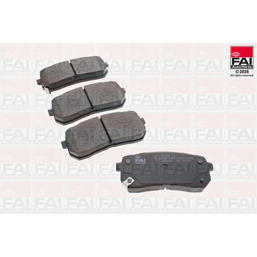 FAI Rear Brake Discs & Pads fits Kia Sorento III 2015-2020 2.2 2.4 3.3 3.5